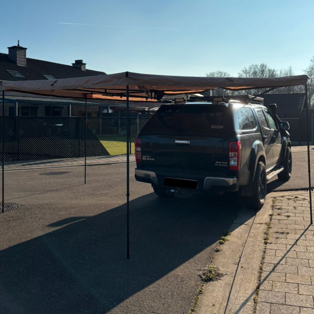 Awning 270 degree floating Foxwing / Batwing