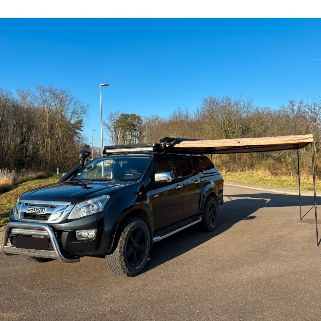 Awning 270 degree floating Foxwing / Batwing