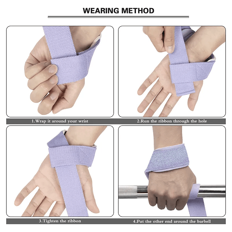 Lifting straps til ondersteuning deadlift hulp - Sports & Outdoors