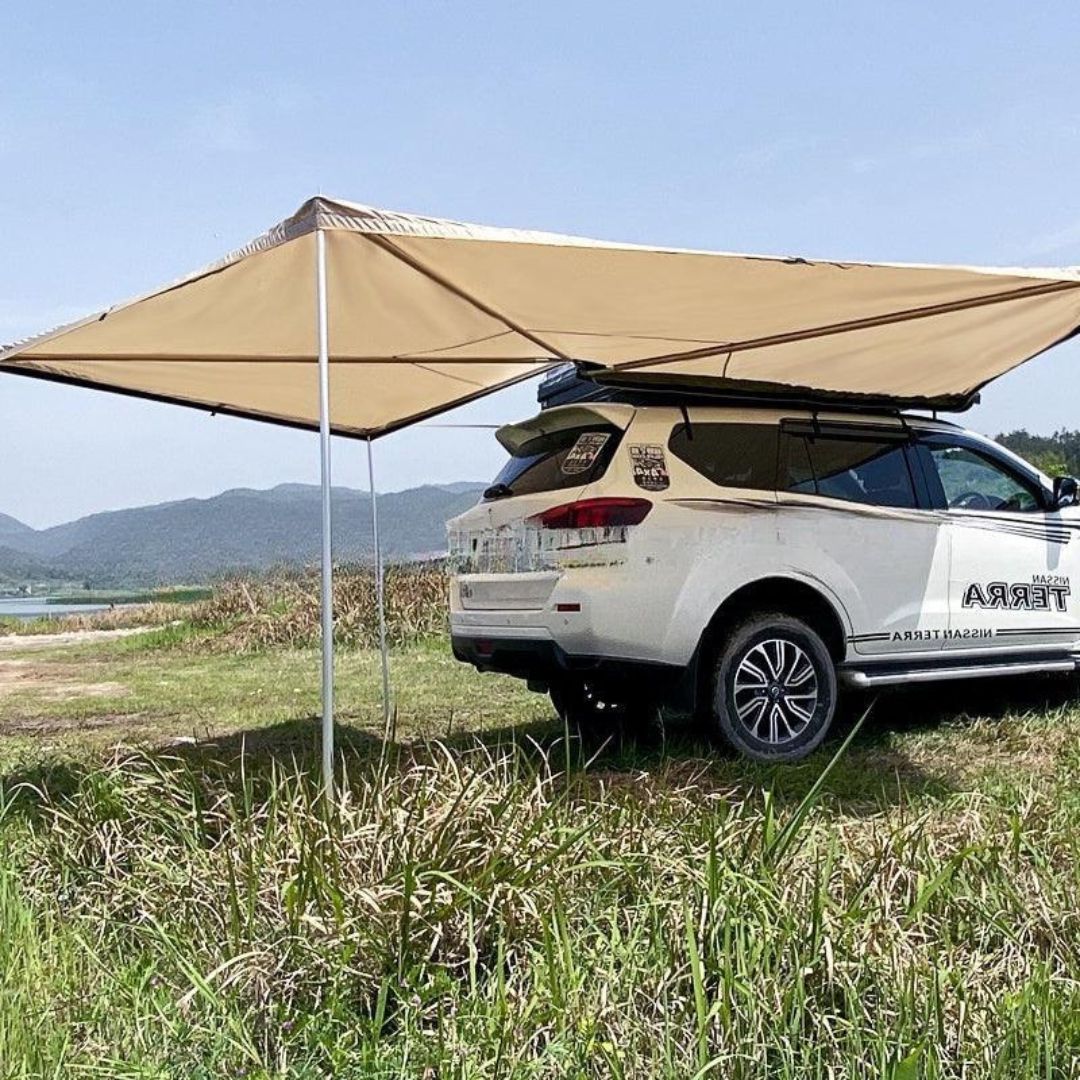 Awning 270 degrees with legs Foxwing / Batwing