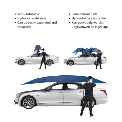 Auto parasol / paraplu tegen regen, zon, hars, bladeren en meer - Sports & Outdoors