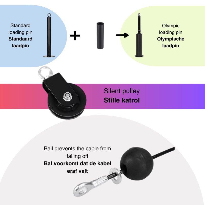 Katrolsysteem cable pull station - Sports & Outdoors