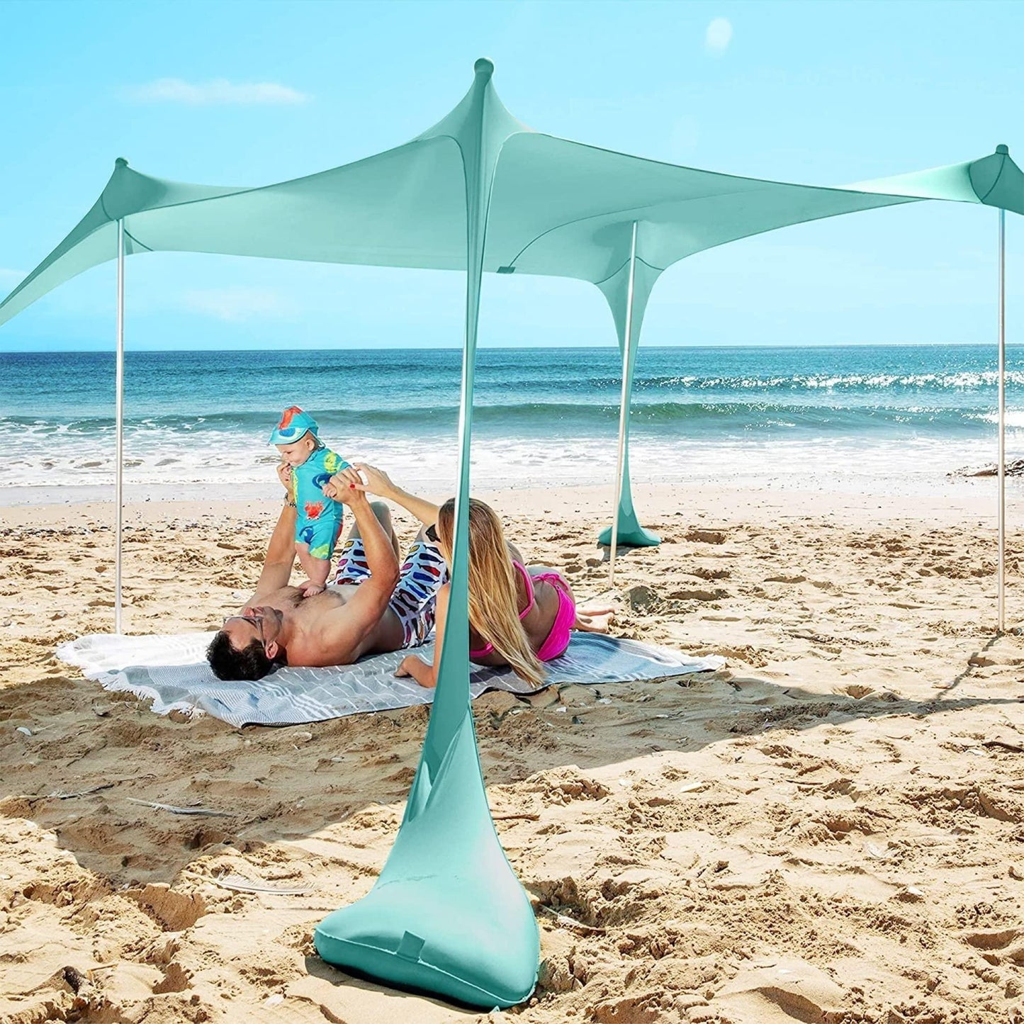 Strandtent zonnescherm partytent - Sports & Outdoors