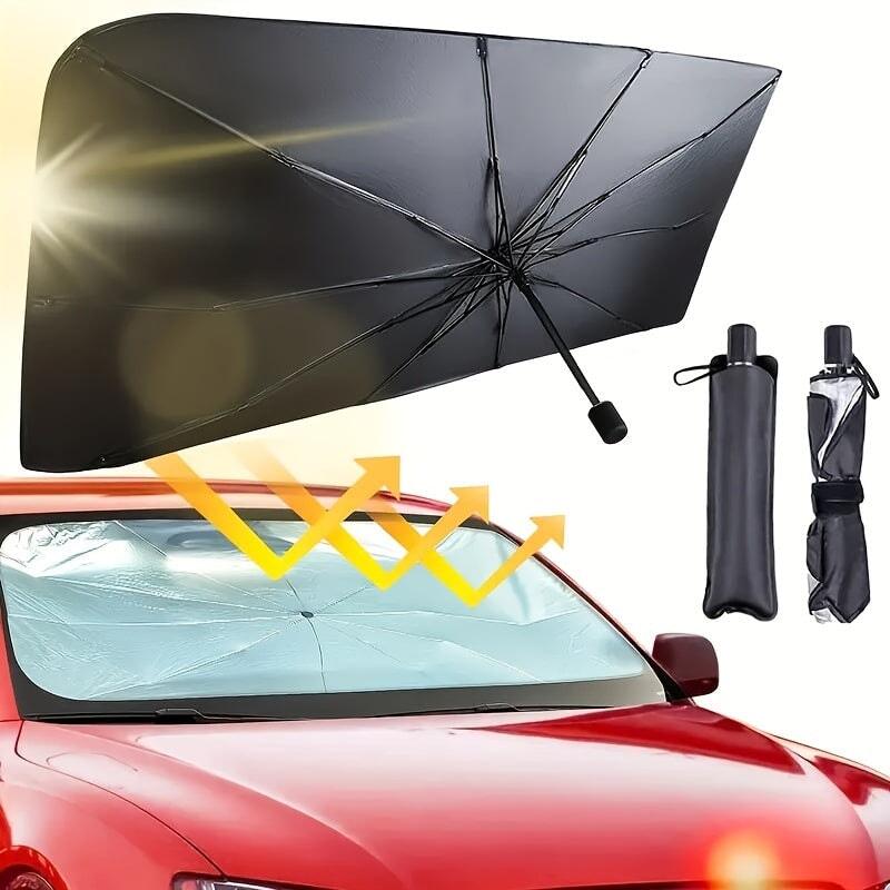 Zonnescherm auto voorruit paraplu-type - Sports & Outdoors