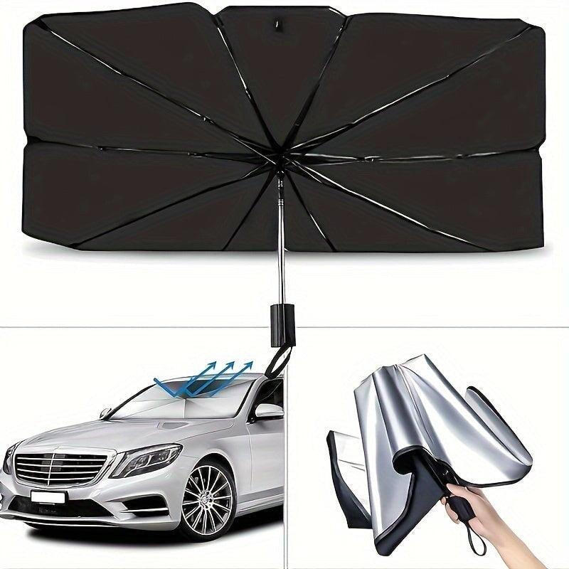 Zonnescherm auto voorruit paraplu-type - Sports & Outdoors